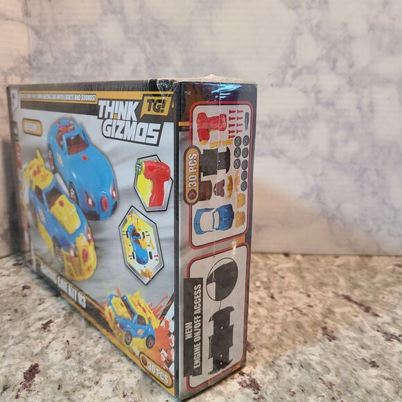 Think Gizmos Construction Racing Car Kit V3 Toy w/ Lights Sounds  Factory Sealed - Picture 4 of 4